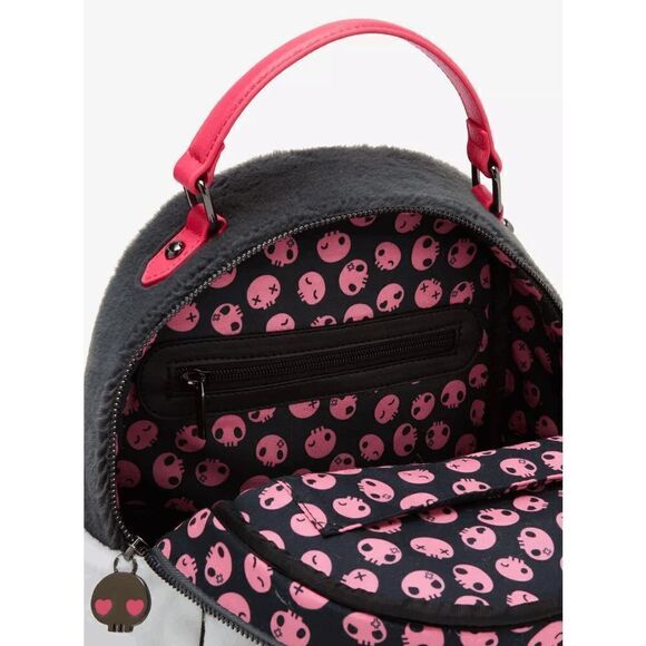 Sanrio Kuromi Heart Eyes Figural Mini Backpack - Picture 4 of 4